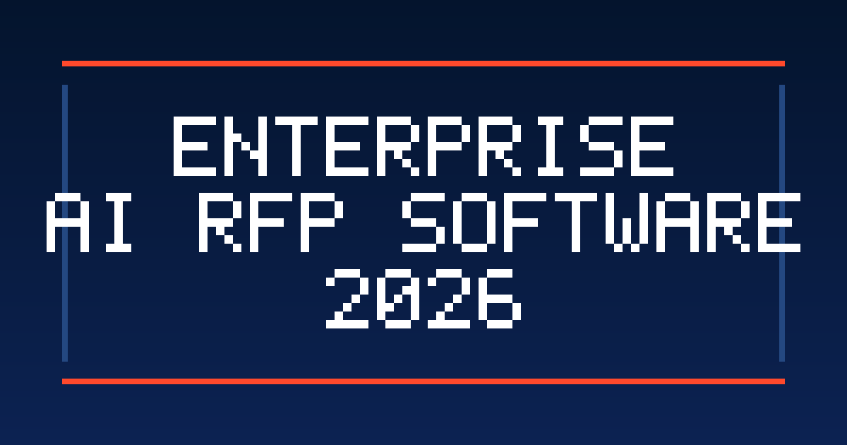 Enterprise AI RFP software illustration